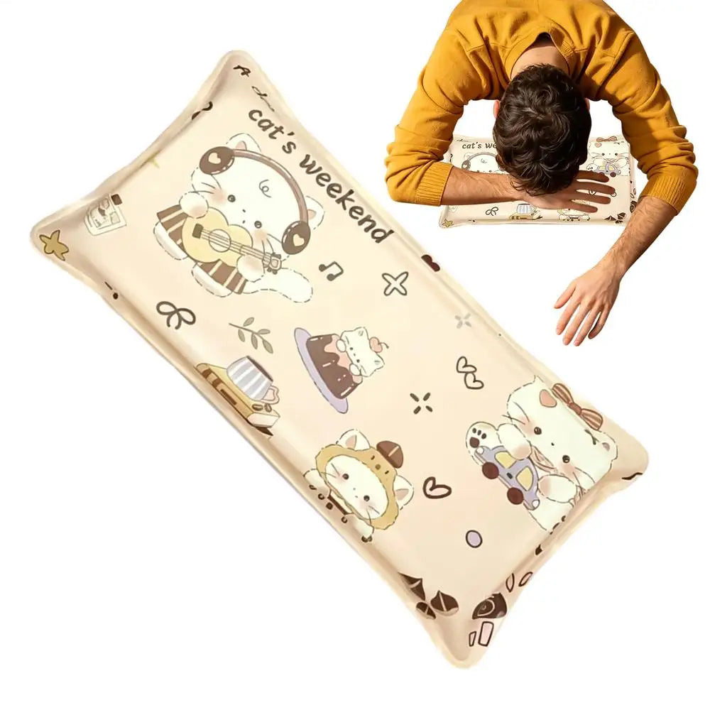 Cooling Pillow For Sleeping Breathable Comfortable Cushion Kids Adults Napping Sponge Pillow For Students Girls Boys Women