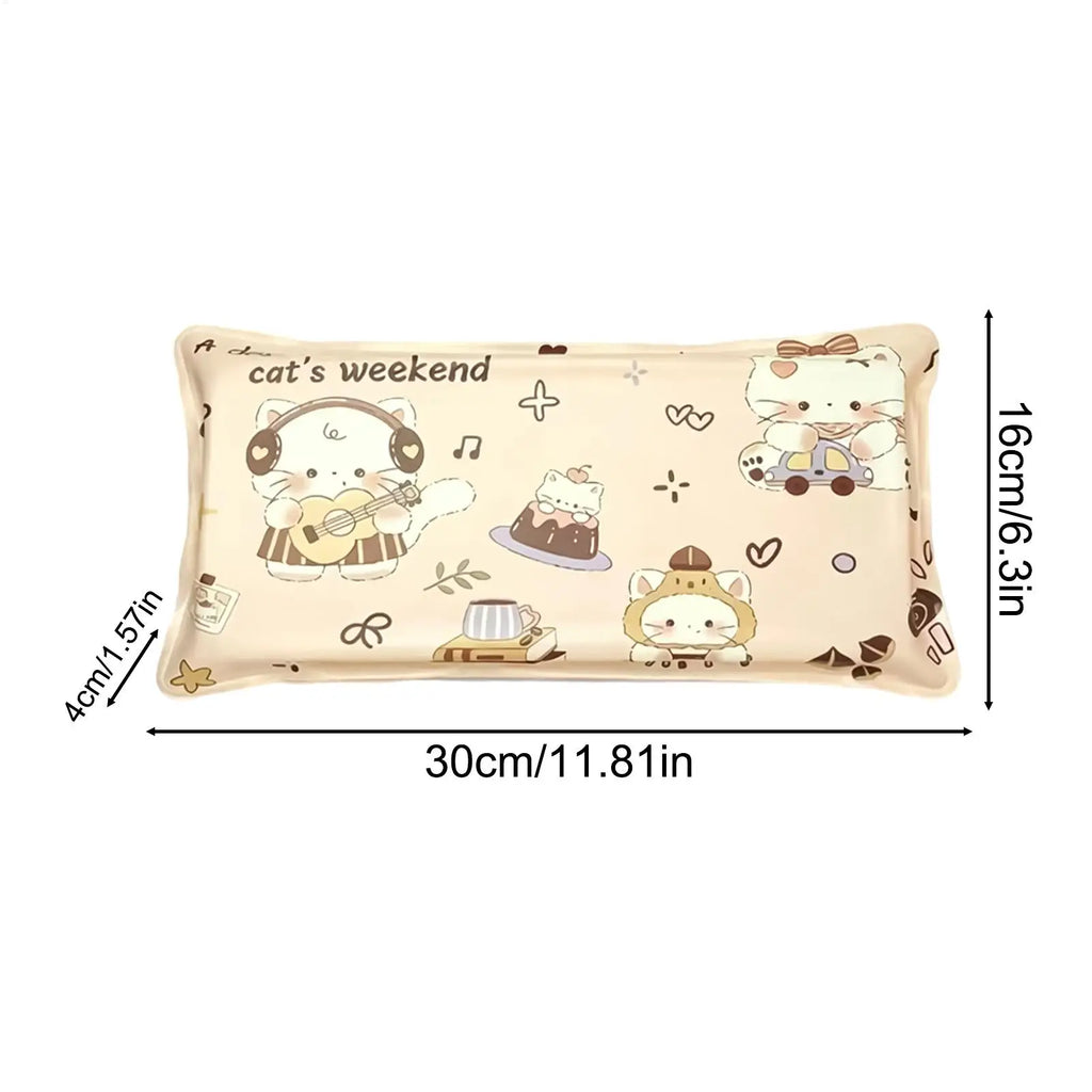 Cooling Pillow For Sleeping Breathable Comfortable Cushion Kids Adults Napping Sponge Pillow For Students Girls Boys Women
