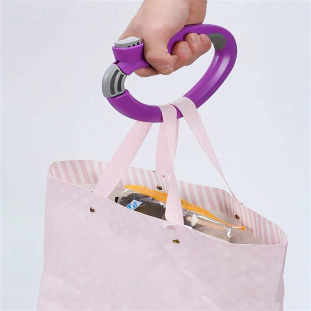 1pc Handed Self-Locking Bag Holder for Grocery Shopping - Convenient and Secure Grip for Easy Carrying