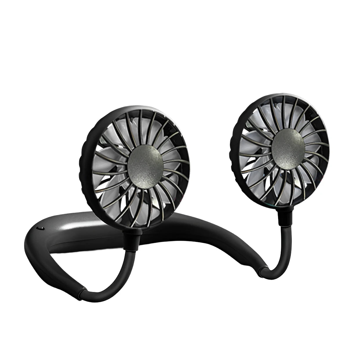 Neck Fan Rechargeable 2000mAh 3 Speeds Hands Free Wearable Fan Portable Personal Cooling Fan for Travel Outdoor Hot Sale