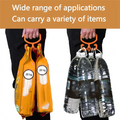 ABGE-2PCS Heavy Duty Grocery Bag Holder For Plastic Bags Carry Handle, Comfortable Grip Grocery Bag Carrier