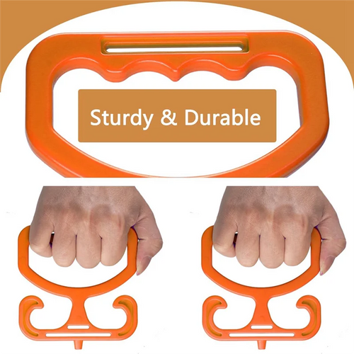 ABGE-2PCS Heavy Duty Grocery Bag Holder For Plastic Bags Carry Handle, Comfortable Grip Grocery Bag Carrier